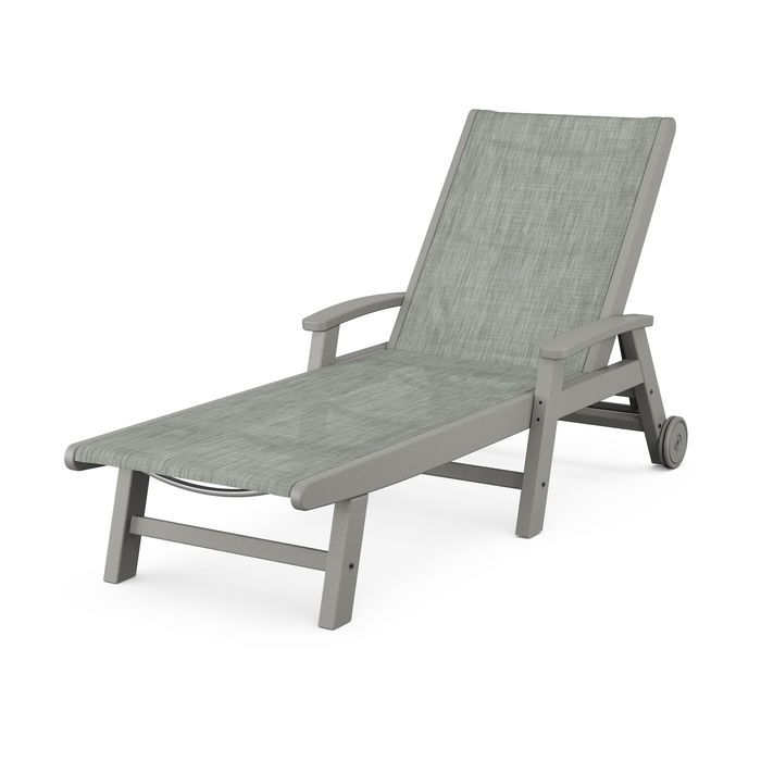 Coastal Chaise with Wheels