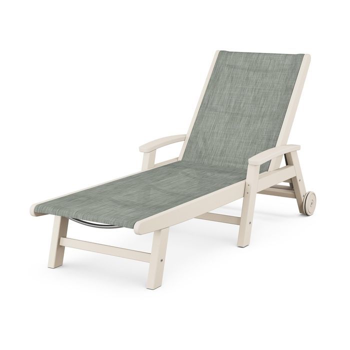 Coastal Chaise with Wheels