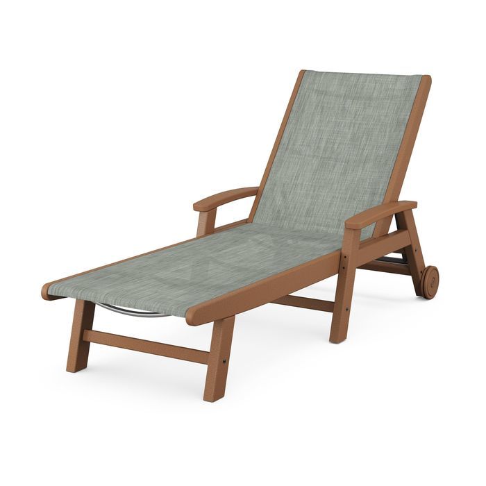 Coastal Chaise with Wheels