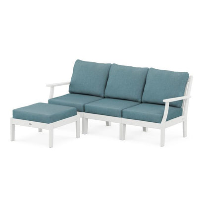 Braxton Modular 4-Piece Deep Seating Set with Ottoman