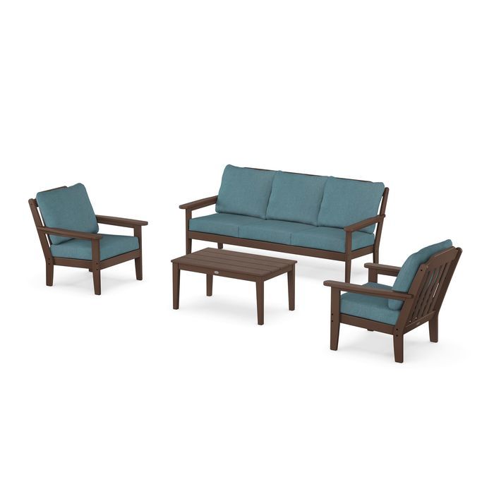 Country Living 4-Piece Deep Seating Set with Sofa