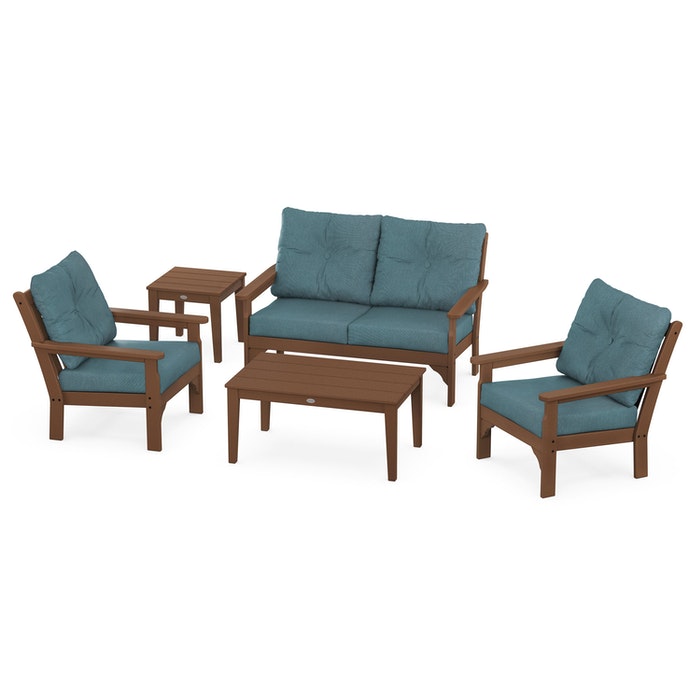 Vineyard 5-Piece Deep Seating Set