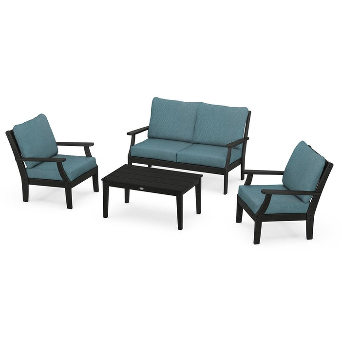 Braxton 4-Piece Deep Seating Chair Set