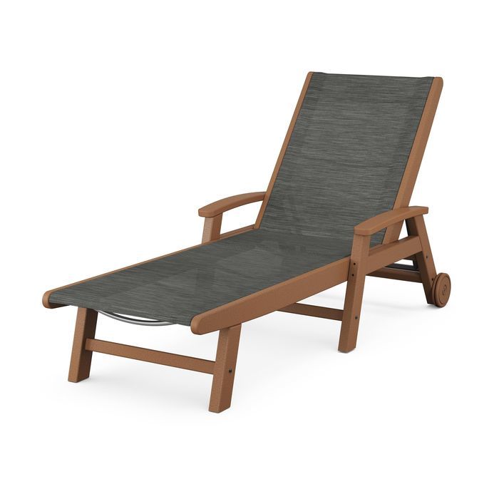 Coastal Chaise with Wheels