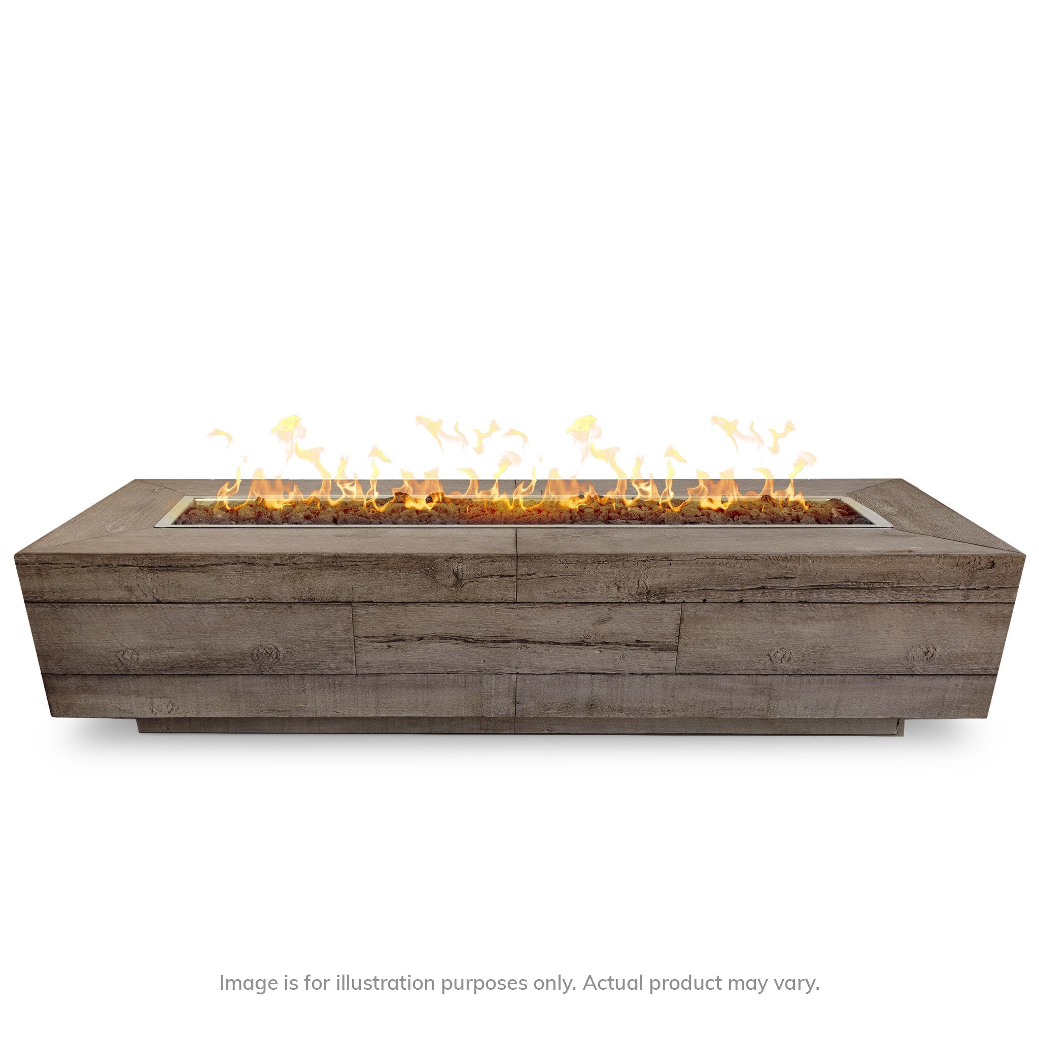 CATALINA – MATCH LIT IGNITION WOOD GRAIN FIRE PIT