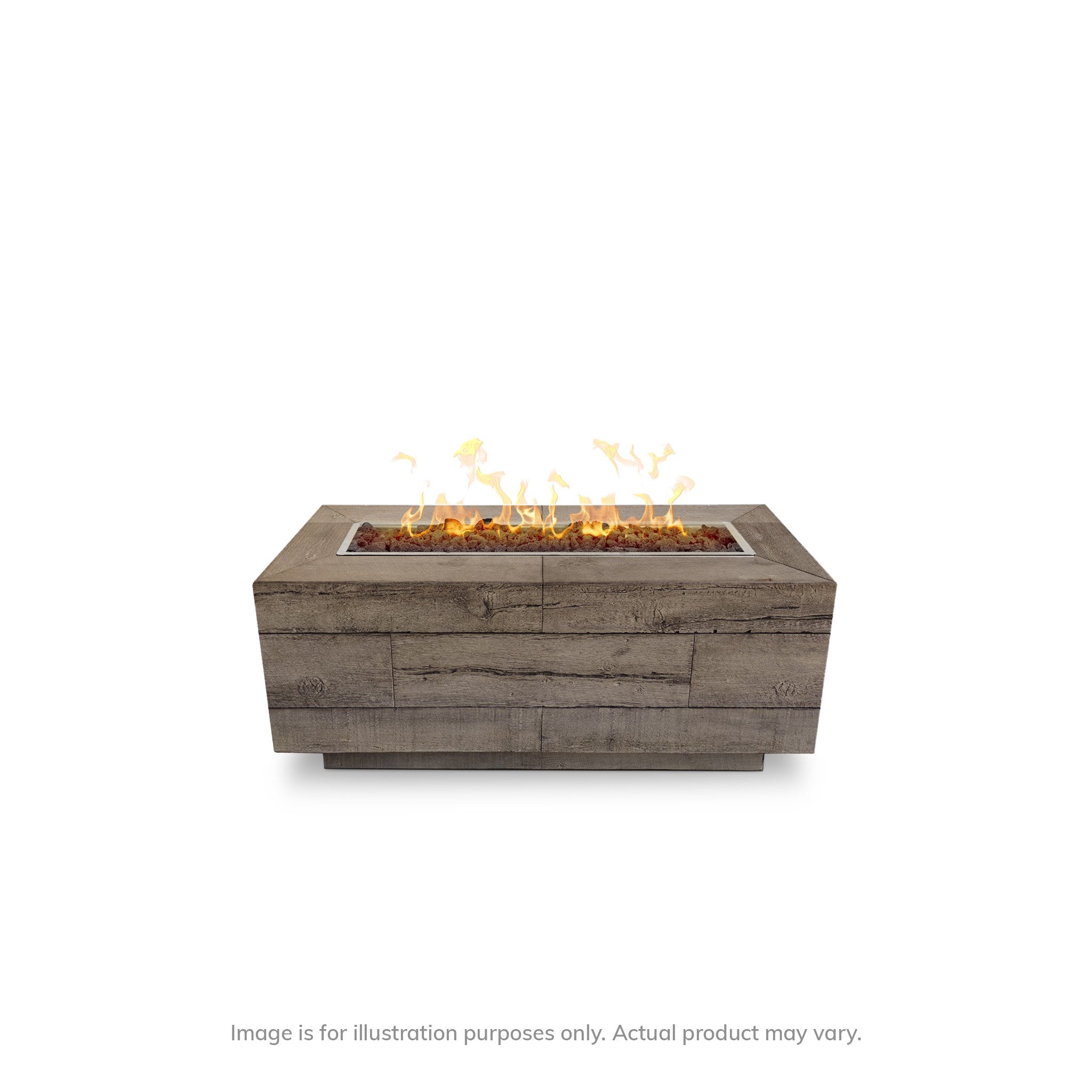 CATALINA – MATCH LIT IGNITION WOOD GRAIN FIRE PIT
