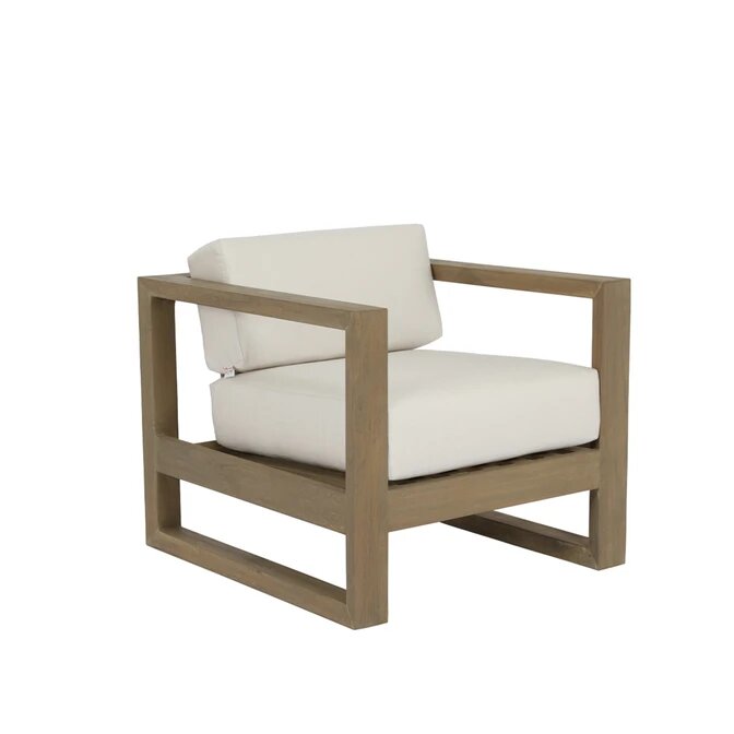 Coastal Teak Club Chair