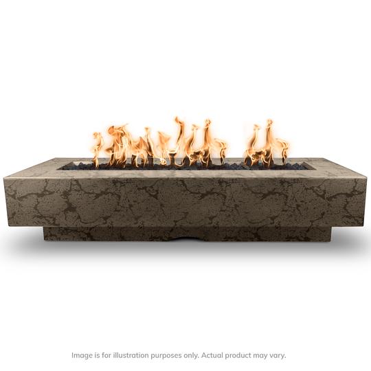 DEL MAR - MATCH LIT PROPANE WOOD GRAIN FIRE PIT