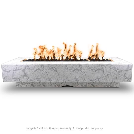 DEL MAR - MATCH LIT PROPANE WOOD GRAIN FIRE PIT