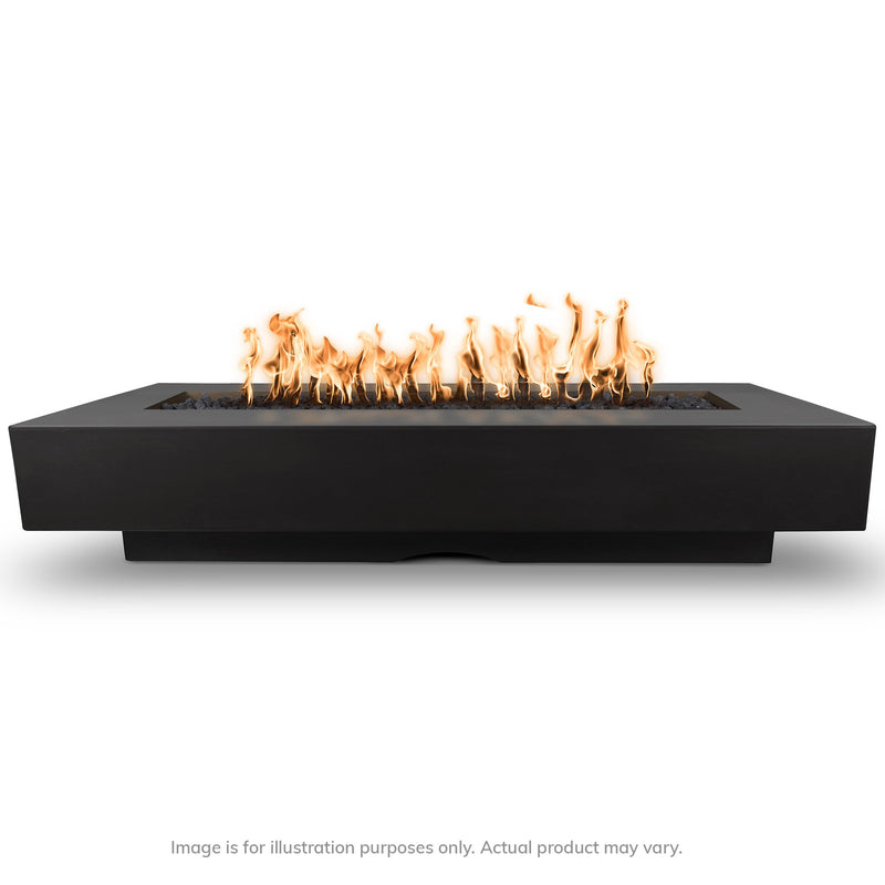 DEL MAR - MATCH LIT PROPANE WOOD GRAIN FIRE PIT