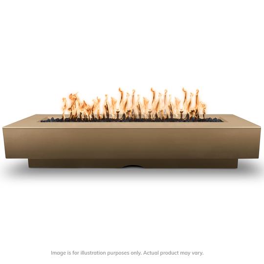 DEL MAR - MATCH LIT PROPANE WOOD GRAIN FIRE PIT