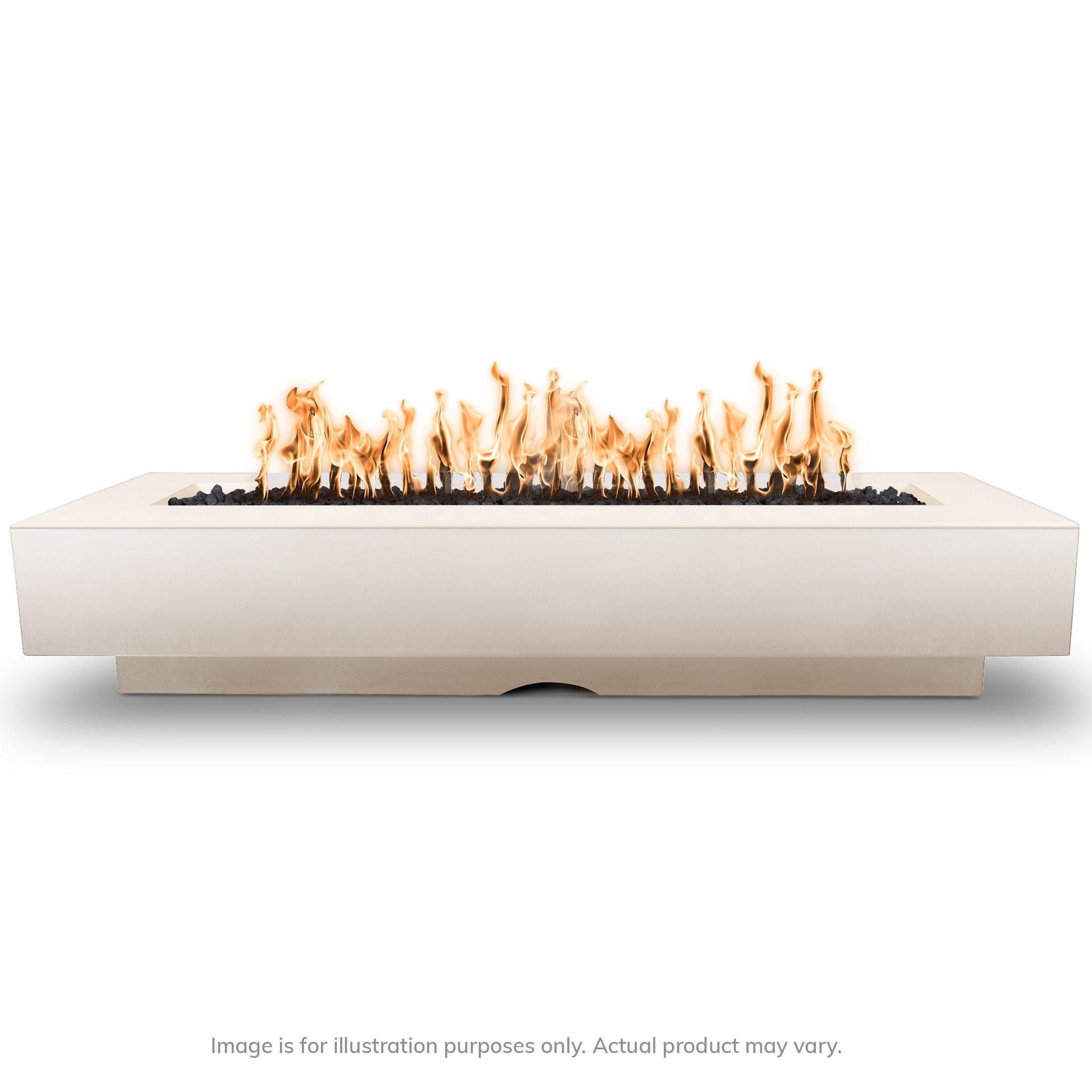 DEL MAR - MATCH LIT PROPANE WOOD GRAIN FIRE PIT