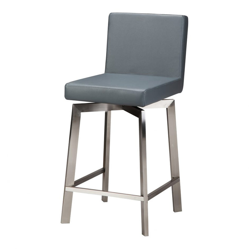 Giro Swivel Counter Stool Grey