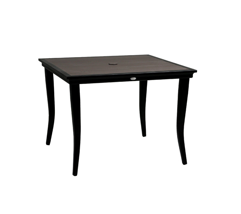 COPACABANA 40″ SQUARE DINING TABLE W/UMBRELLA HOLE