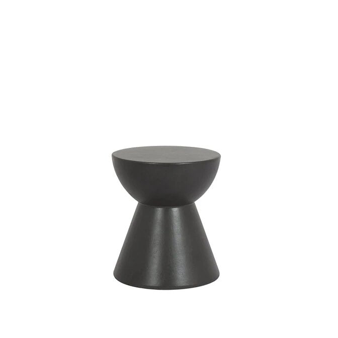 GRC Round End Table -Dark Grey