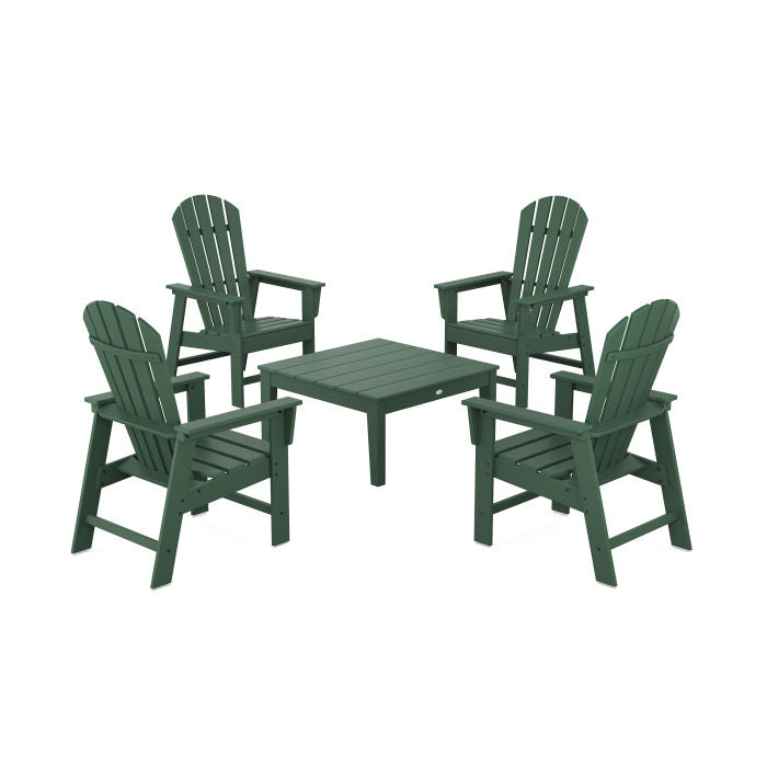 5-Piece South Beach Casual Chair Conversation Set with 36" Conversation Table