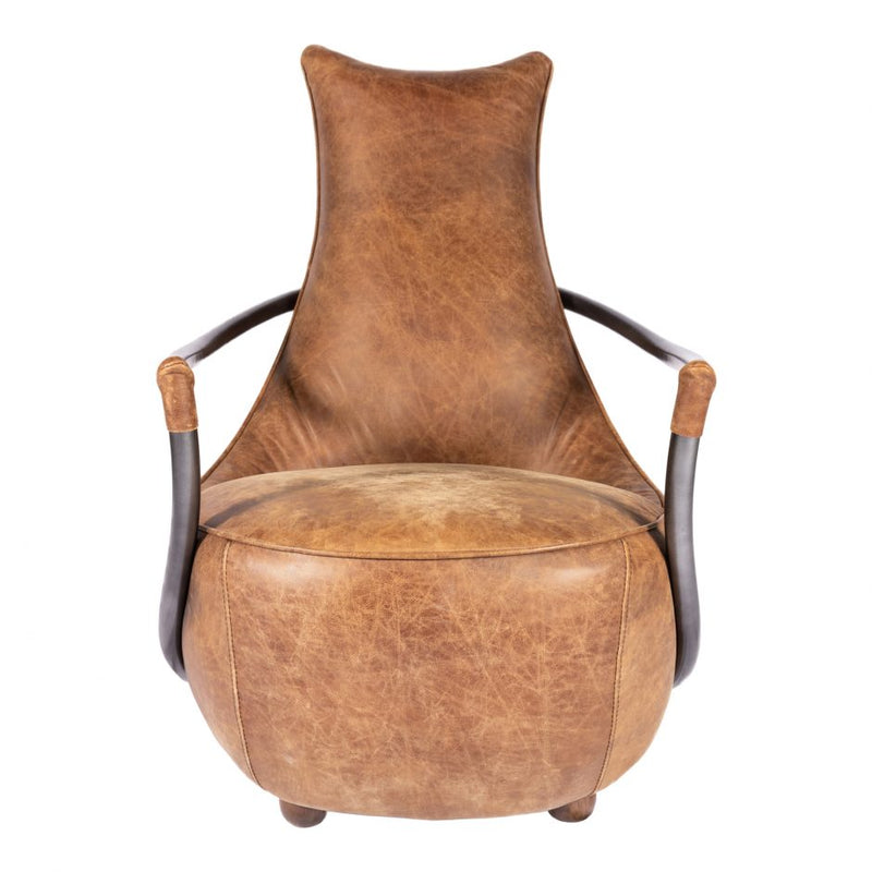 Carlisle Club Chair Light Brown