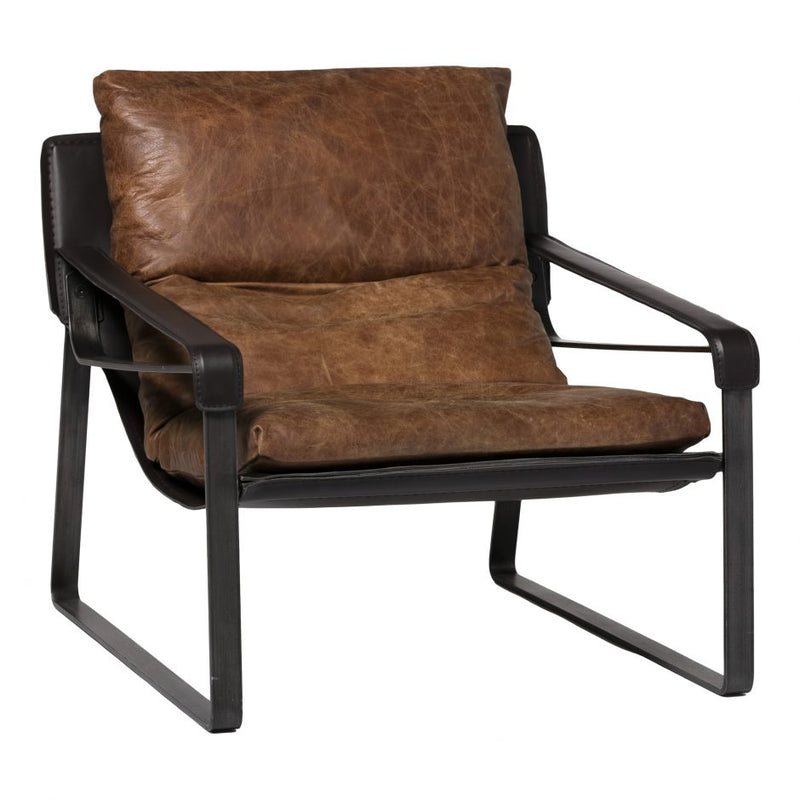 Connor Club Chair - Brown