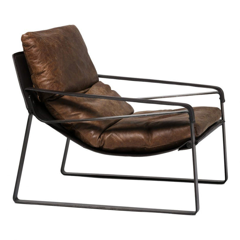 Connor Club Chair - Brown