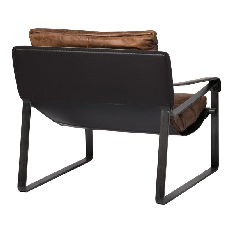 Connor Club Chair - Brown