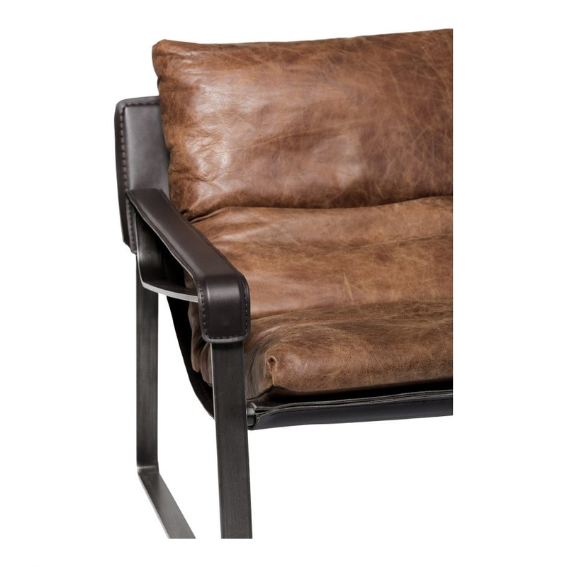 Connor Club Chair - Brown