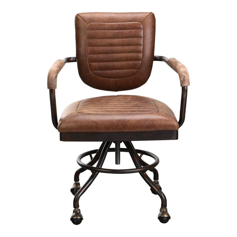 Foster Swivel Desk Chair - Soft Brown