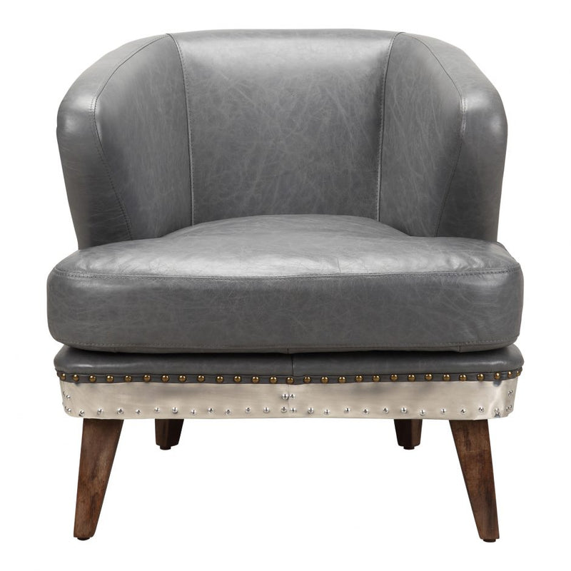 Cambridge Club Chair Antique Grey