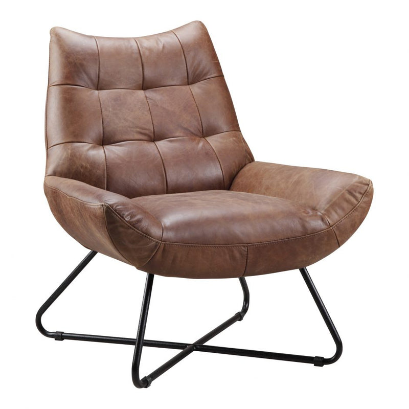 Graduate Lounge Chair Cappuccino