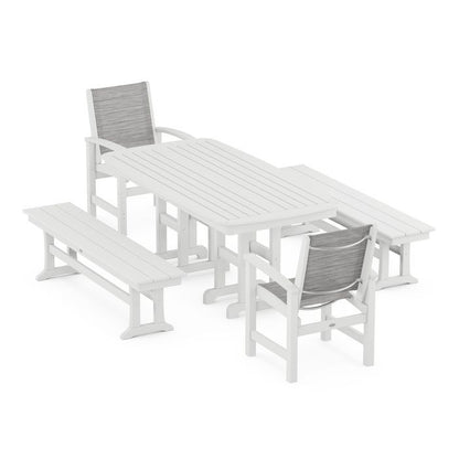 Coastal 5-Piece Dining Set