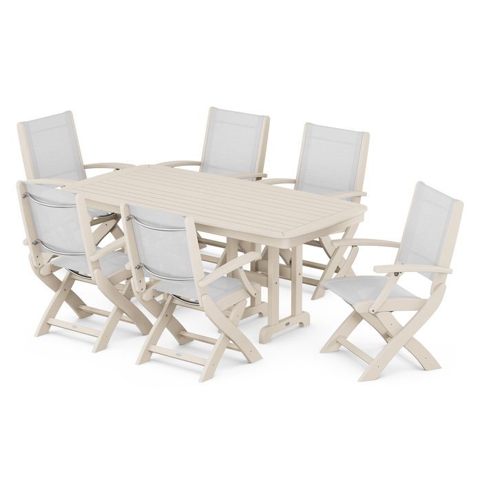 Coastal 7-Piece Dining Set