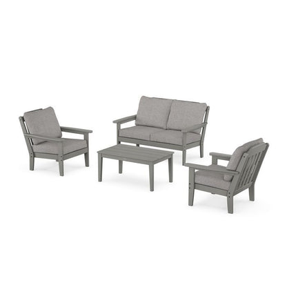 Country Living 4-Piece Deep Seating Set with Loveseat