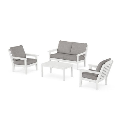 Country Living 4-Piece Deep Seating Set with Loveseat