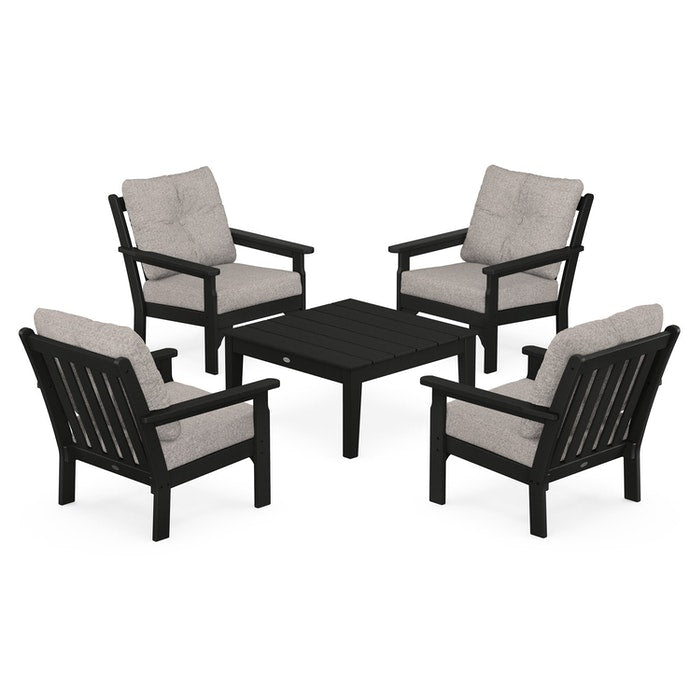 Vineyard 5-Piece Deep Seating Conversation Set