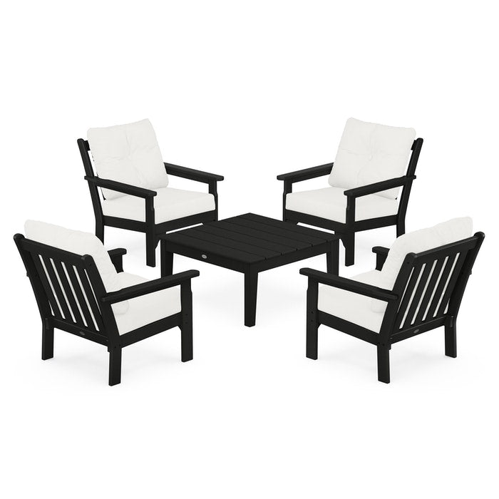 Vineyard 5-Piece Deep Seating Conversation Set