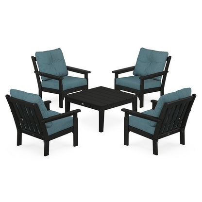 Vineyard 5-Piece Deep Seating Conversation Set