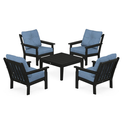 Vineyard 5-Piece Deep Seating Conversation Set