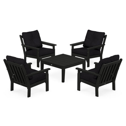 Vineyard 5-Piece Deep Seating Conversation Set