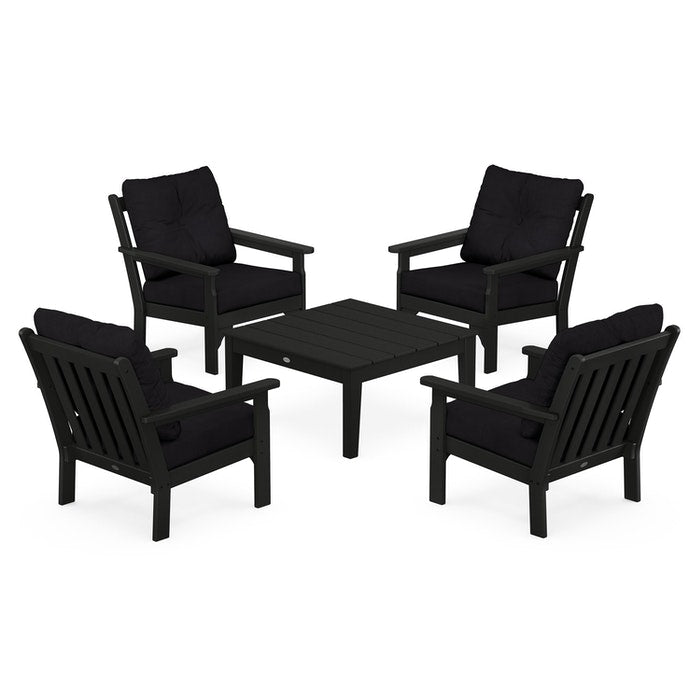 Vineyard 5-Piece Deep Seating Conversation Set