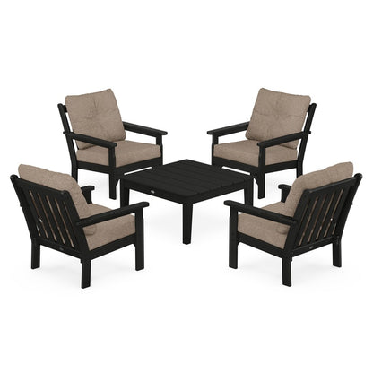 Vineyard 5-Piece Deep Seating Conversation Set