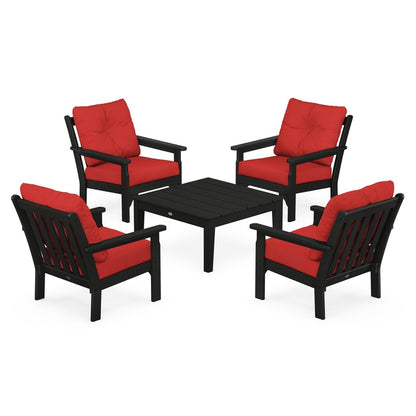 Vineyard 5-Piece Deep Seating Conversation Set