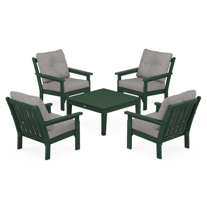 Vineyard 5-Piece Deep Seating Conversation Set