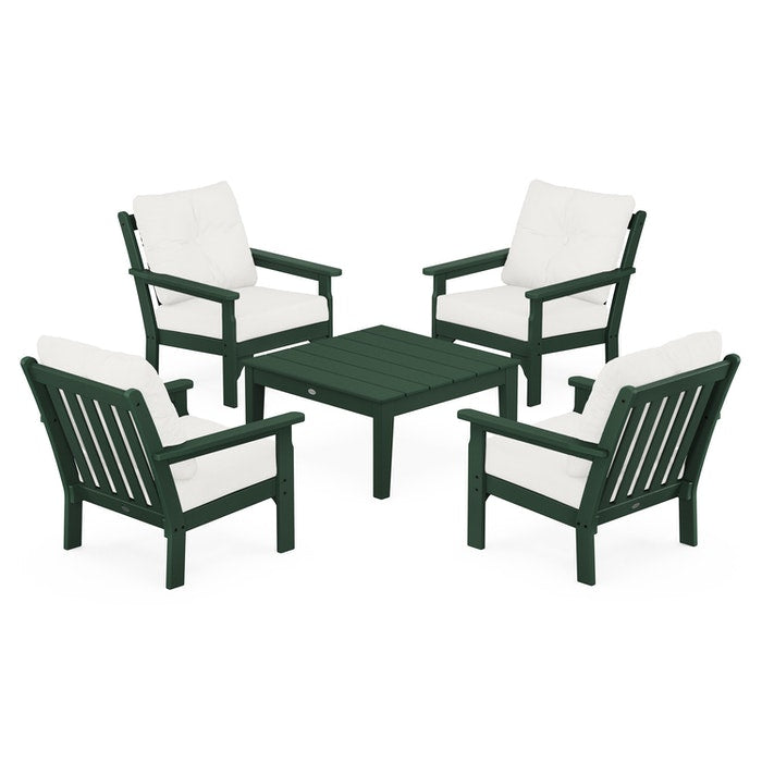 Vineyard 5-Piece Deep Seating Conversation Set