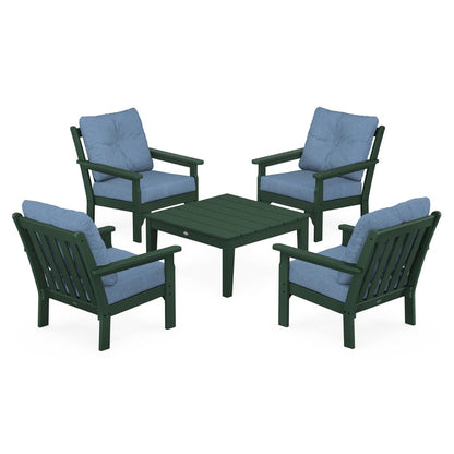 Vineyard 5-Piece Deep Seating Conversation Set