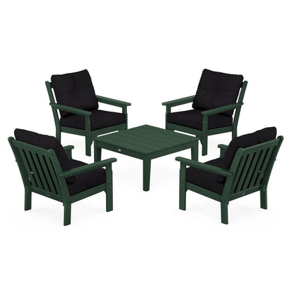 Vineyard 5-Piece Deep Seating Conversation Set