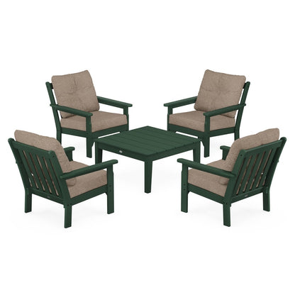 Vineyard 5-Piece Deep Seating Conversation Set