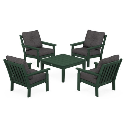Vineyard 5-Piece Deep Seating Conversation Set