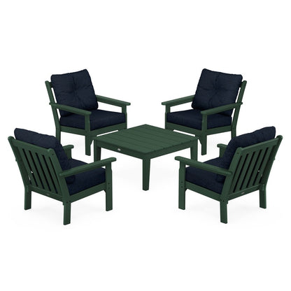 Vineyard 5-Piece Deep Seating Conversation Set