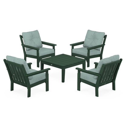 Vineyard 5-Piece Deep Seating Conversation Set