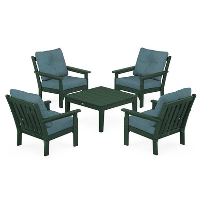 Vineyard 5-Piece Deep Seating Conversation Set