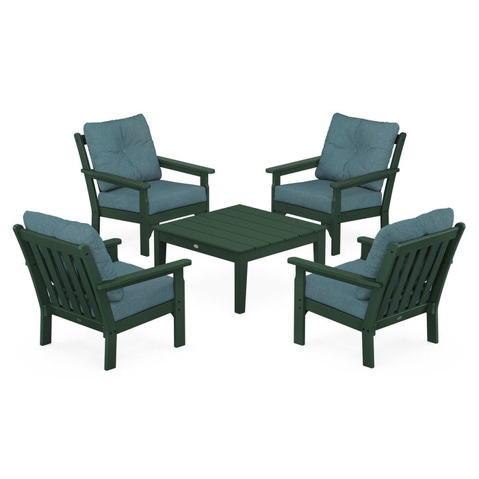 Vineyard 5-Piece Deep Seating Conversation Set